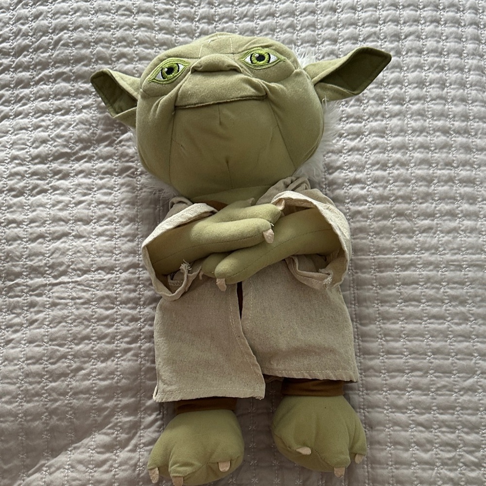 Green Yoda Plush Toy